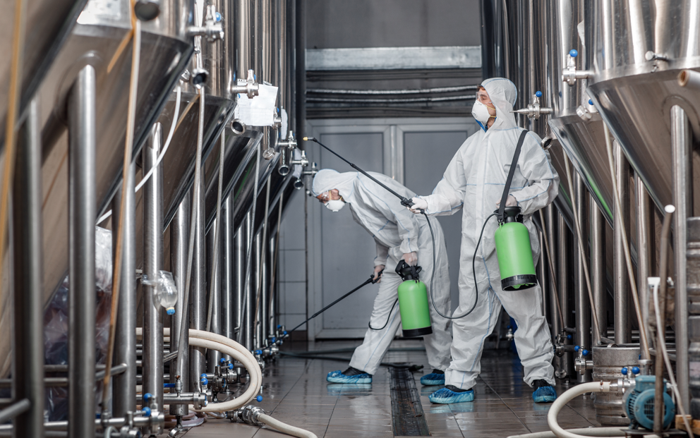 manufacturing facility cleaning